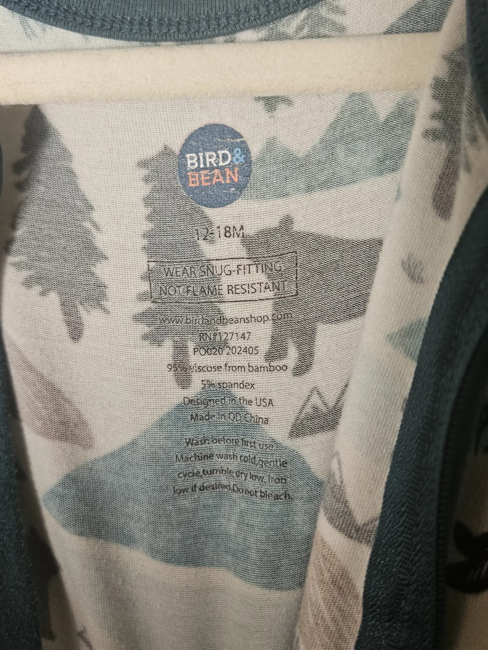 bird & bean cozy bamboo